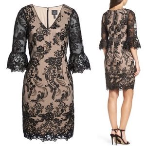 Adrianna Papell Eillen Embroidered Lace Dress